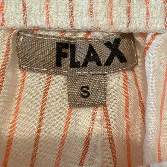 New Flax Striped Pink and White Shorts - Picture 4 of 6